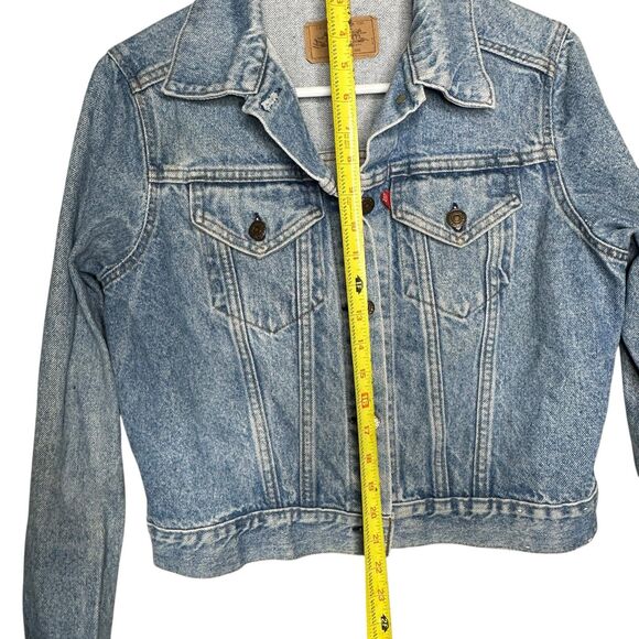 Vintage 70s/80s Levi’s USA-Made Denim Trucker Jacket Size Large - Picture 12 of 12
